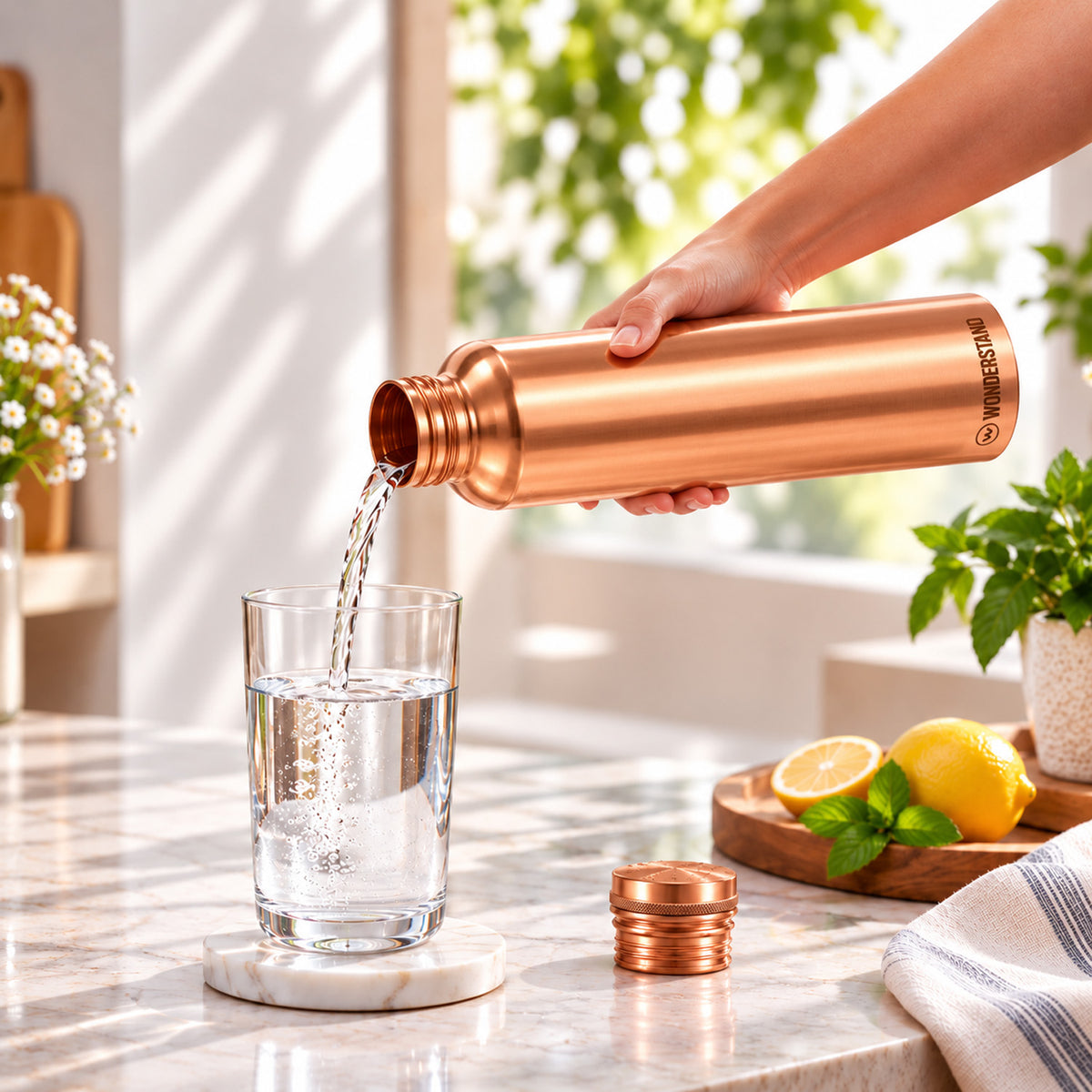 Copper Water Bottle