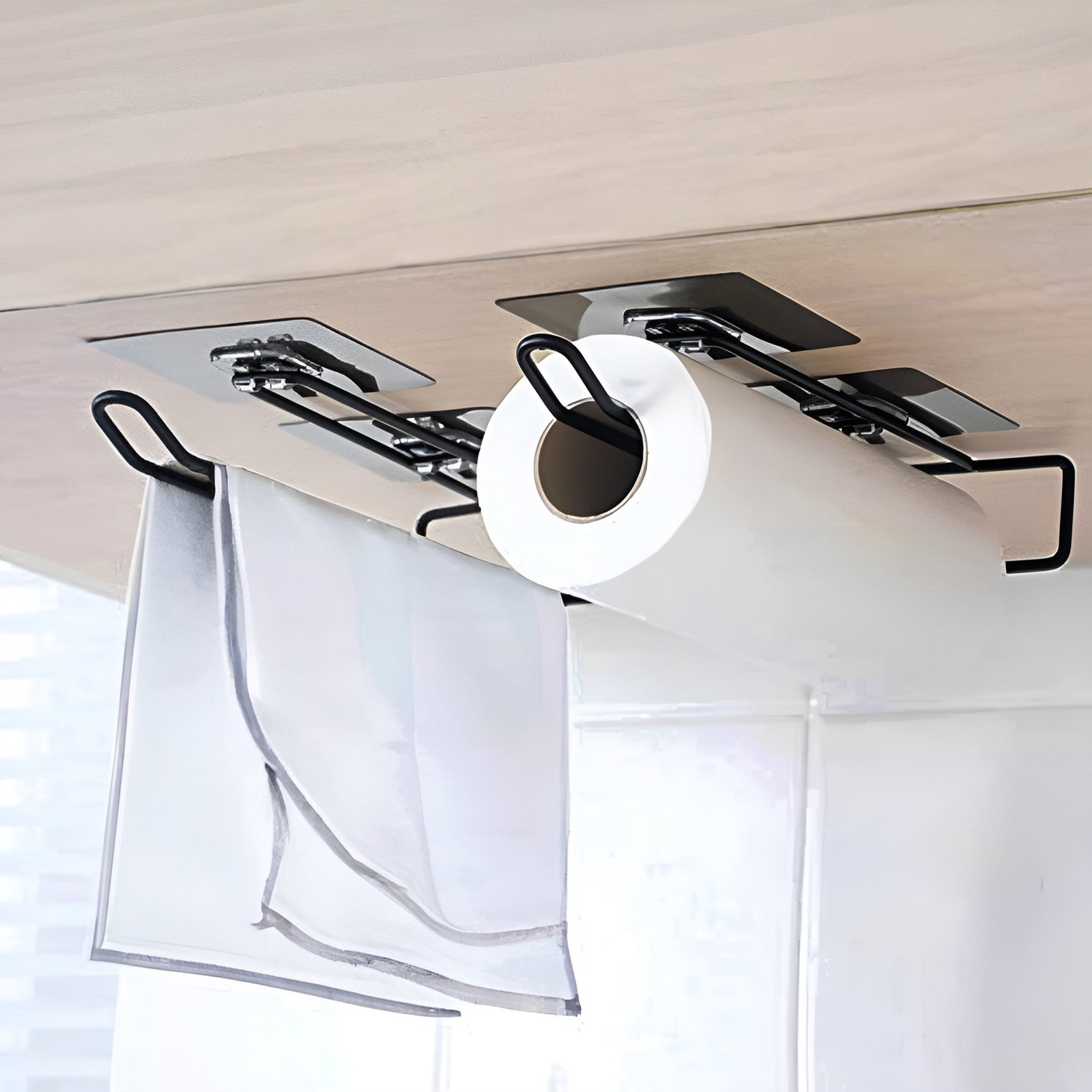 WYRA Paper Towel & Wine Glass Holder (3-in-1)