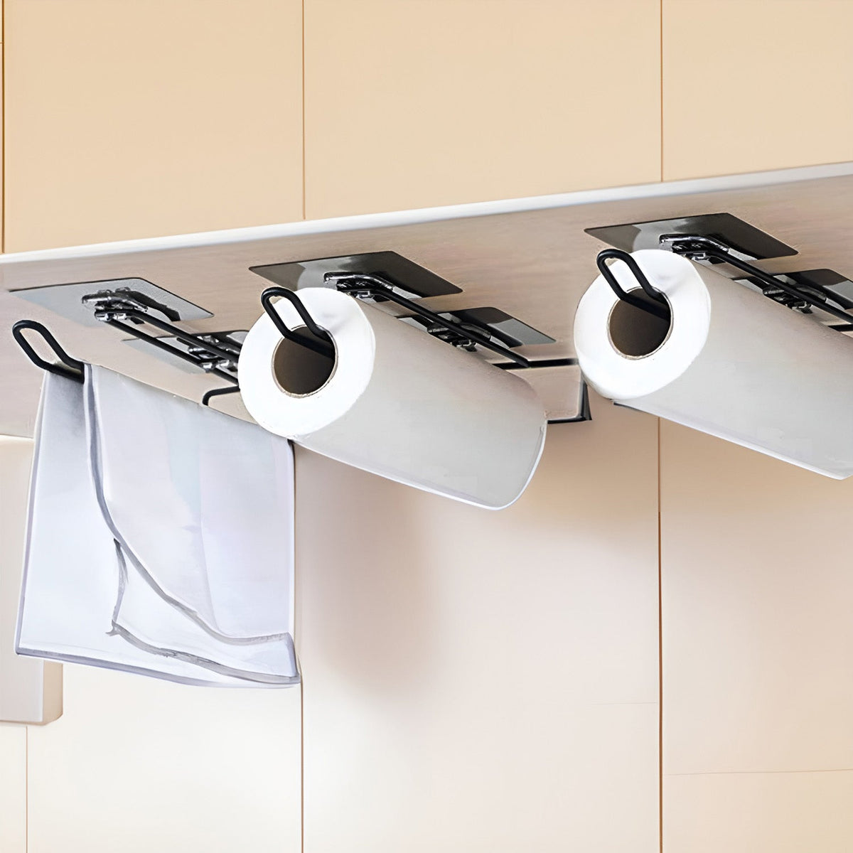 WYRA Paper Towel & Wine Glass Holder (3-in-1)