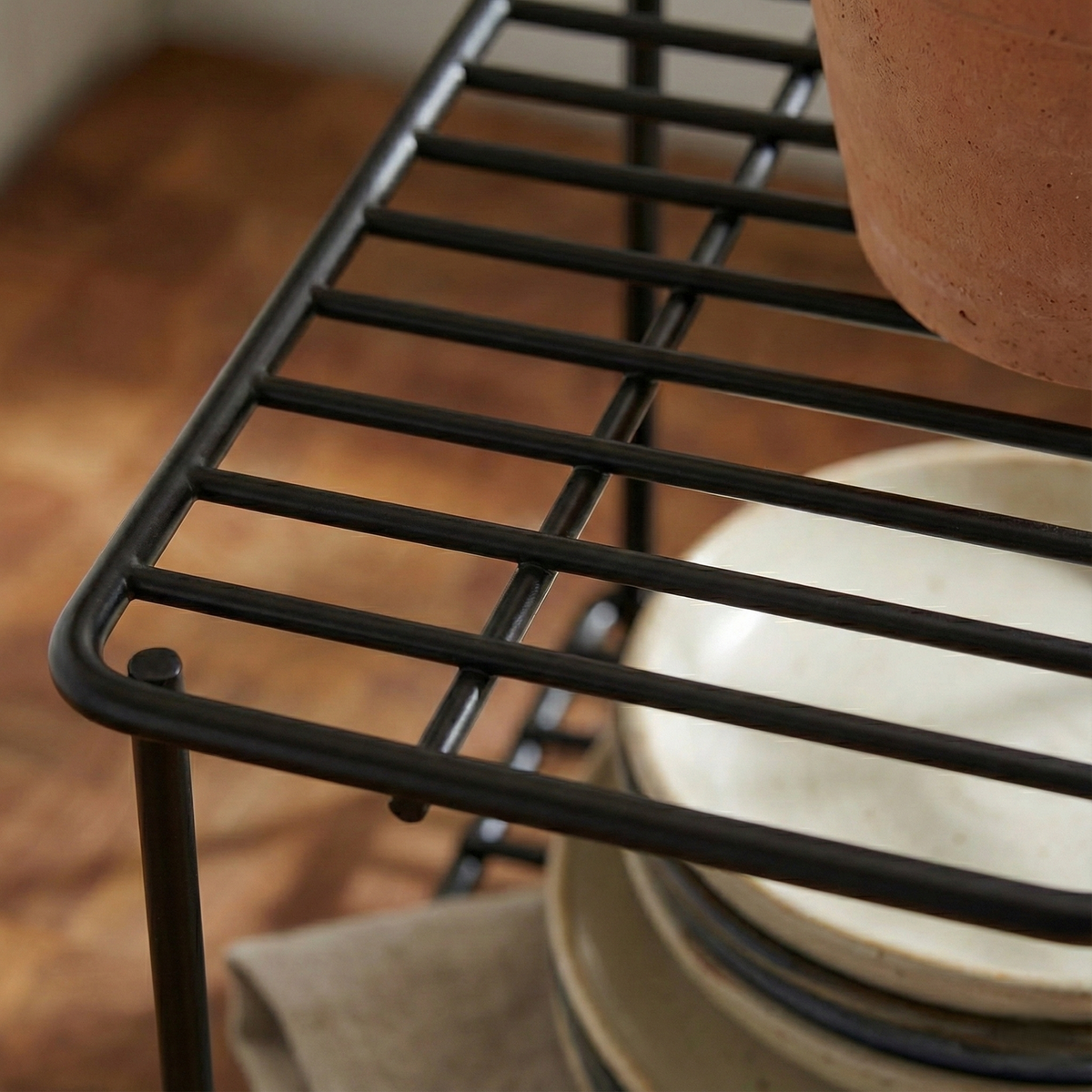 KONA+ | 3 Tier Corner Rack - Black #Color_Black