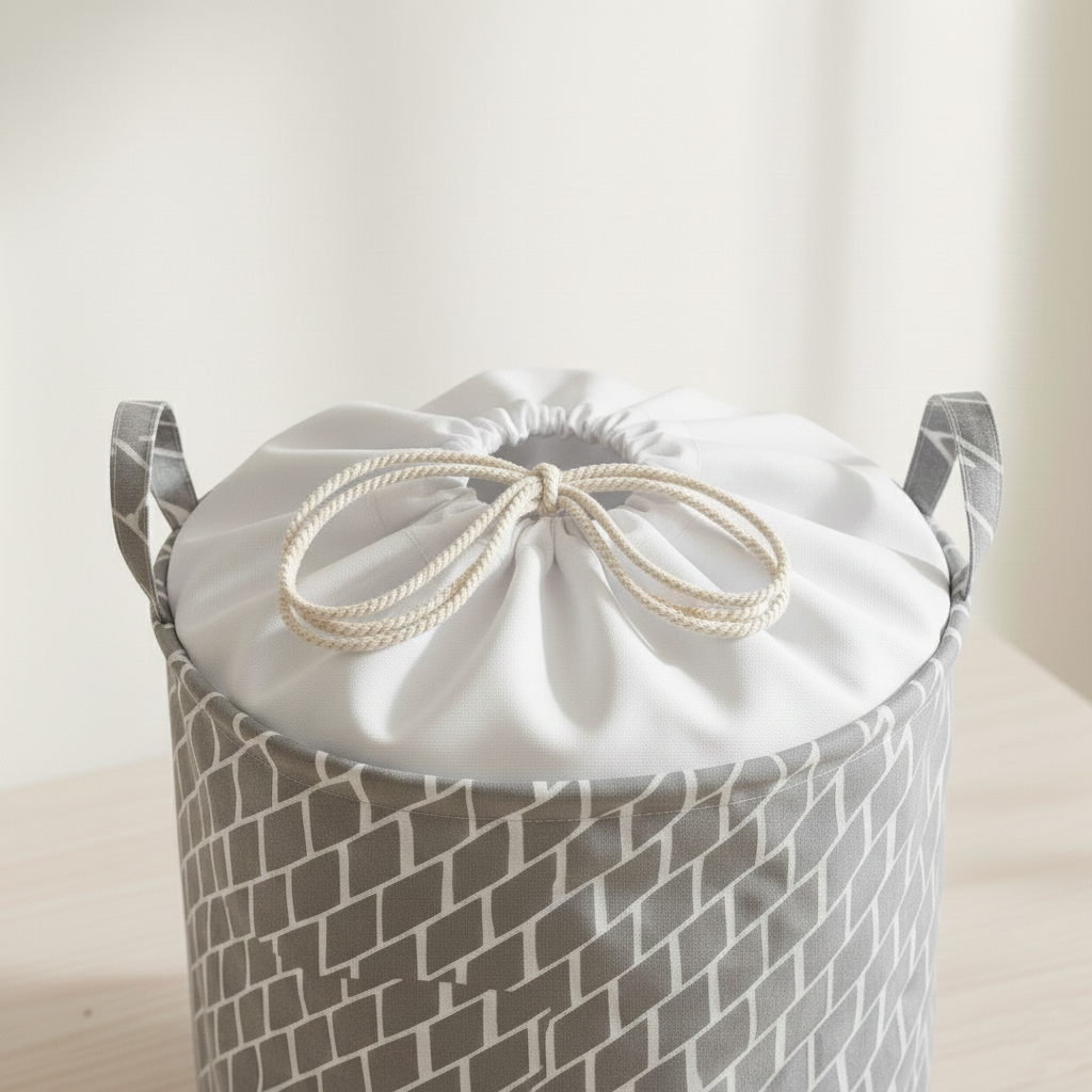 Laundry Bag with handles - Urban Brickscape #Color_Urban Brickscape