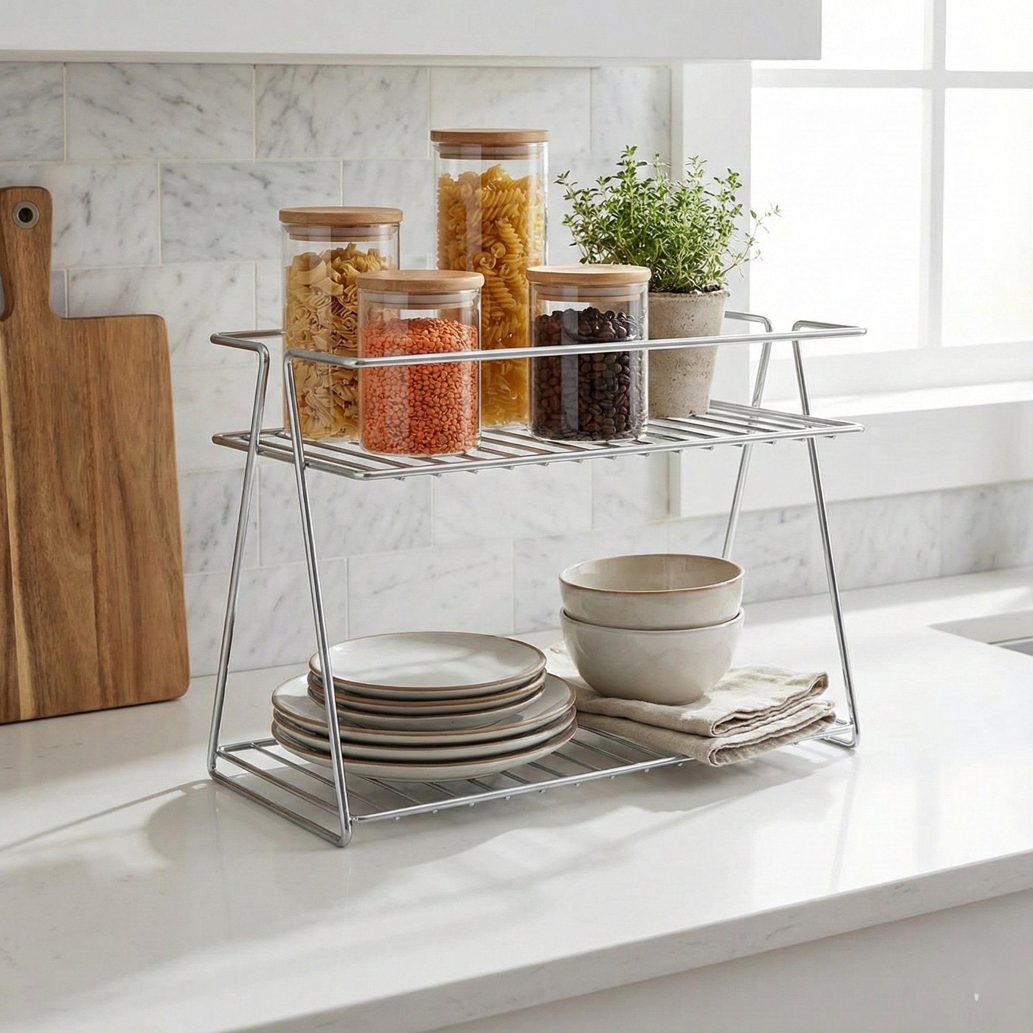 NIMBUS Spice Rack - Stainless Steel #Color_Stainless Steel