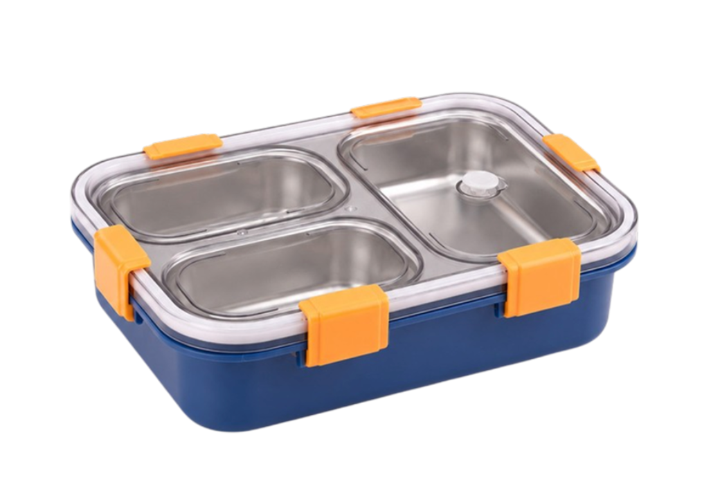 Stainless Steel Lunch Box - BL #Design_BL