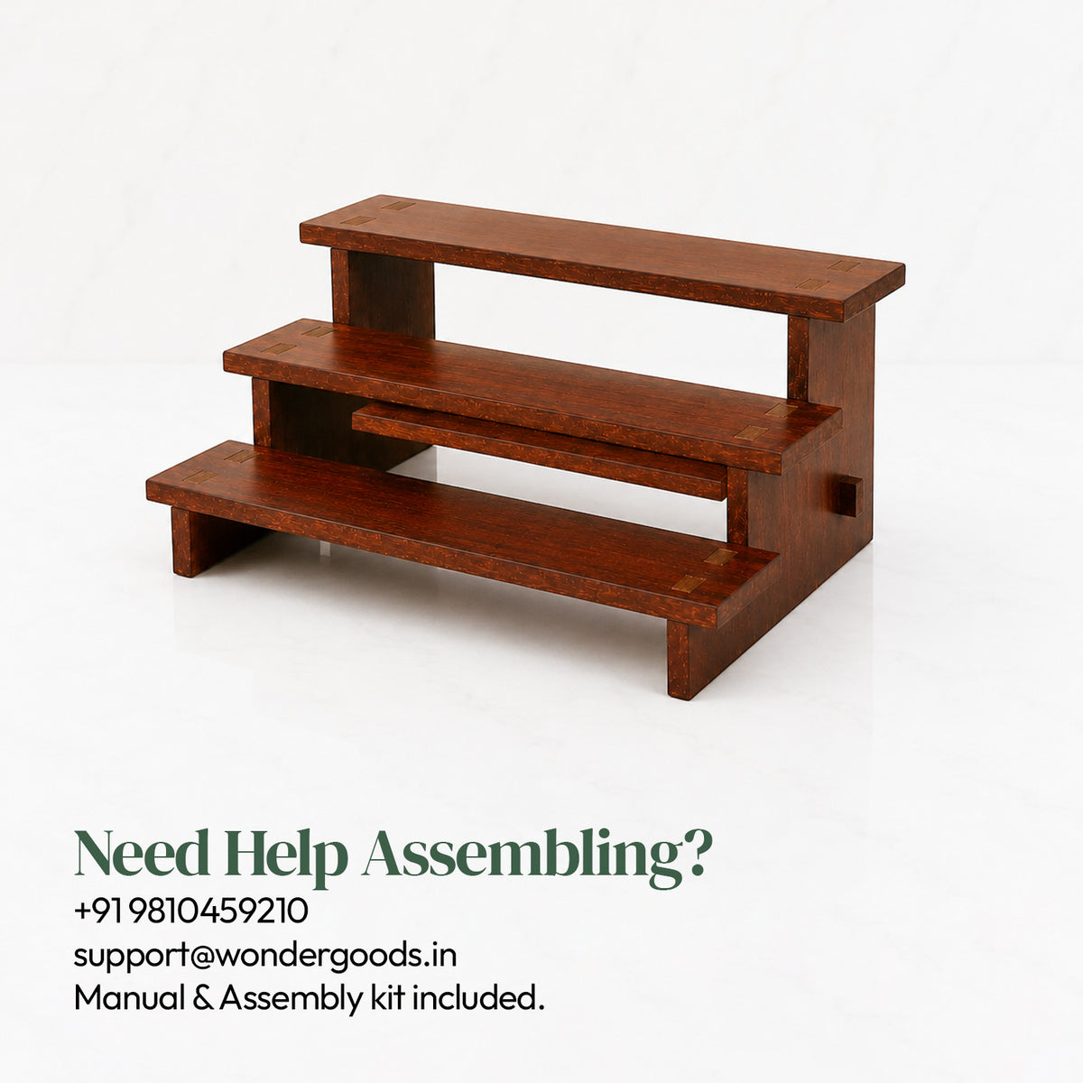 STEPPO Wooden Organizer Rack