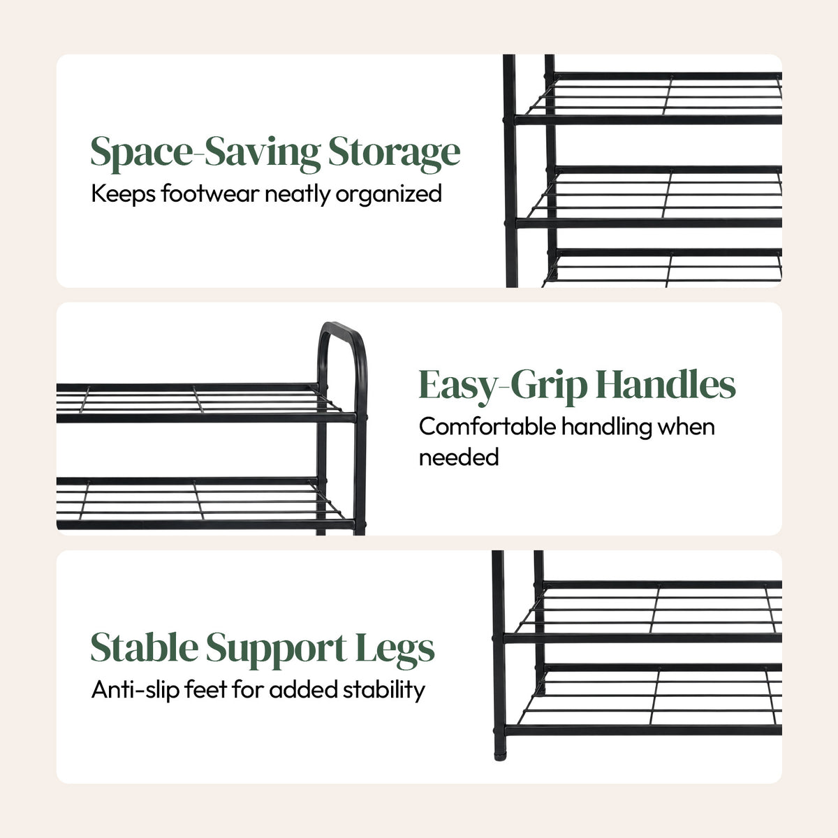 STEPMATE, Shoe Rack