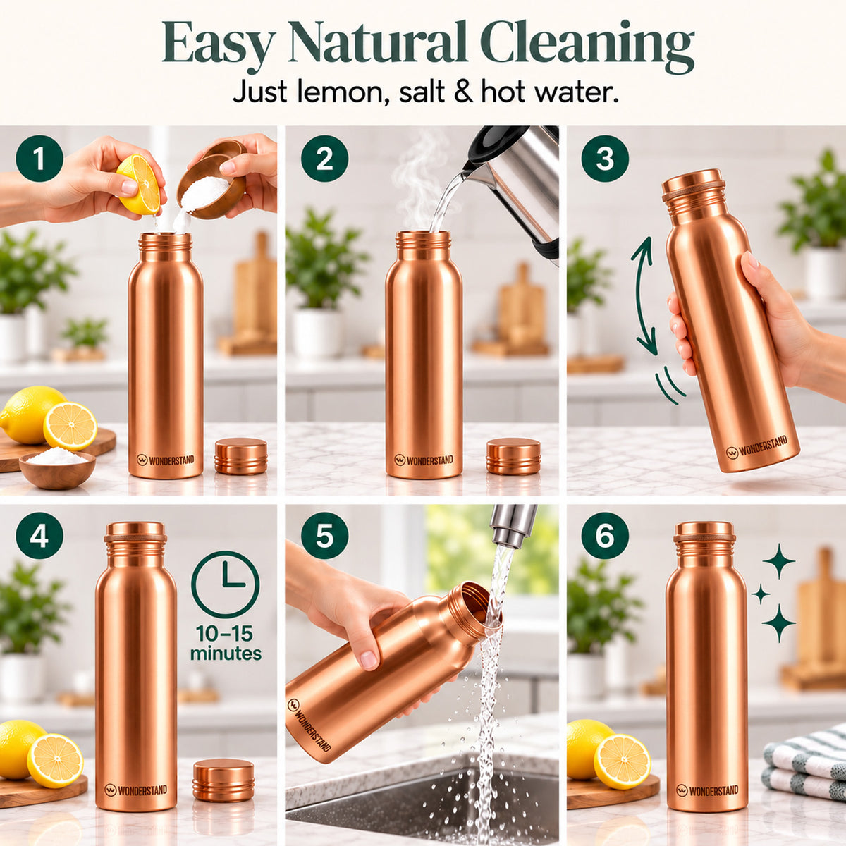 Copper Water Bottle