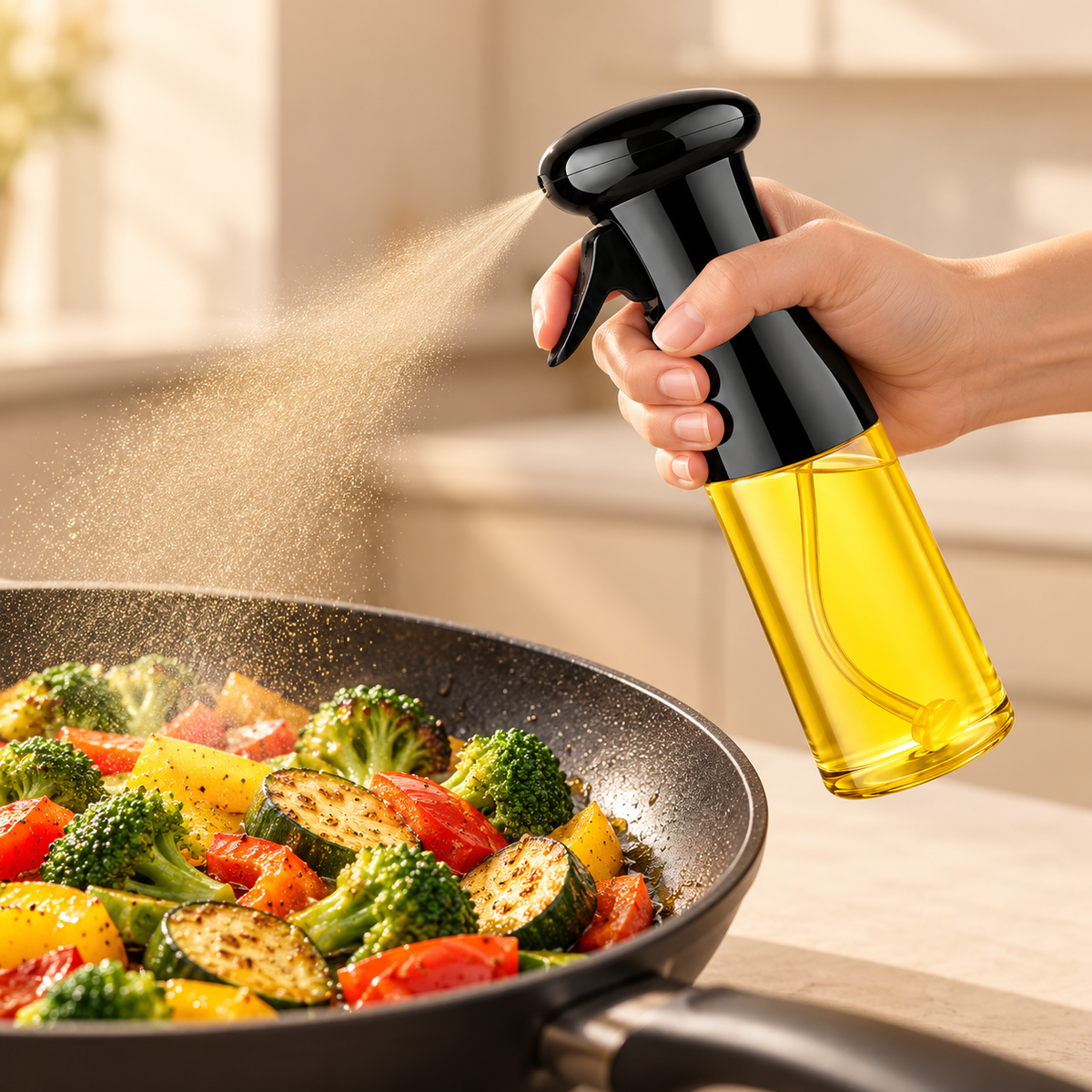Glass Oil Spray Dispenser