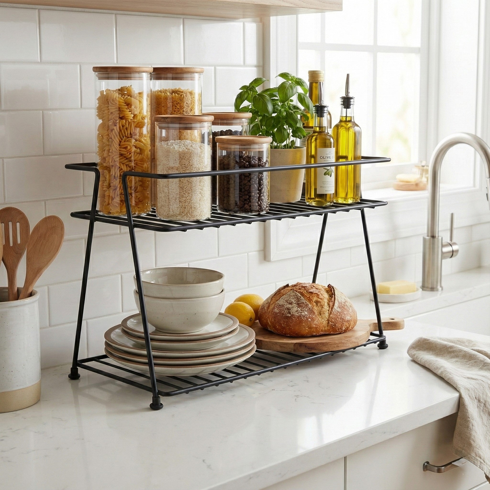 NIMBUS Spice Rack - Black #Color_Black